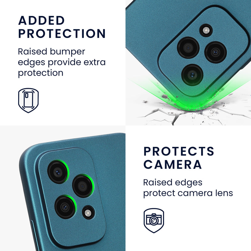kwmobile Phone Case for HONOR 200 Lite - Soft Silicone Case Protective Cover