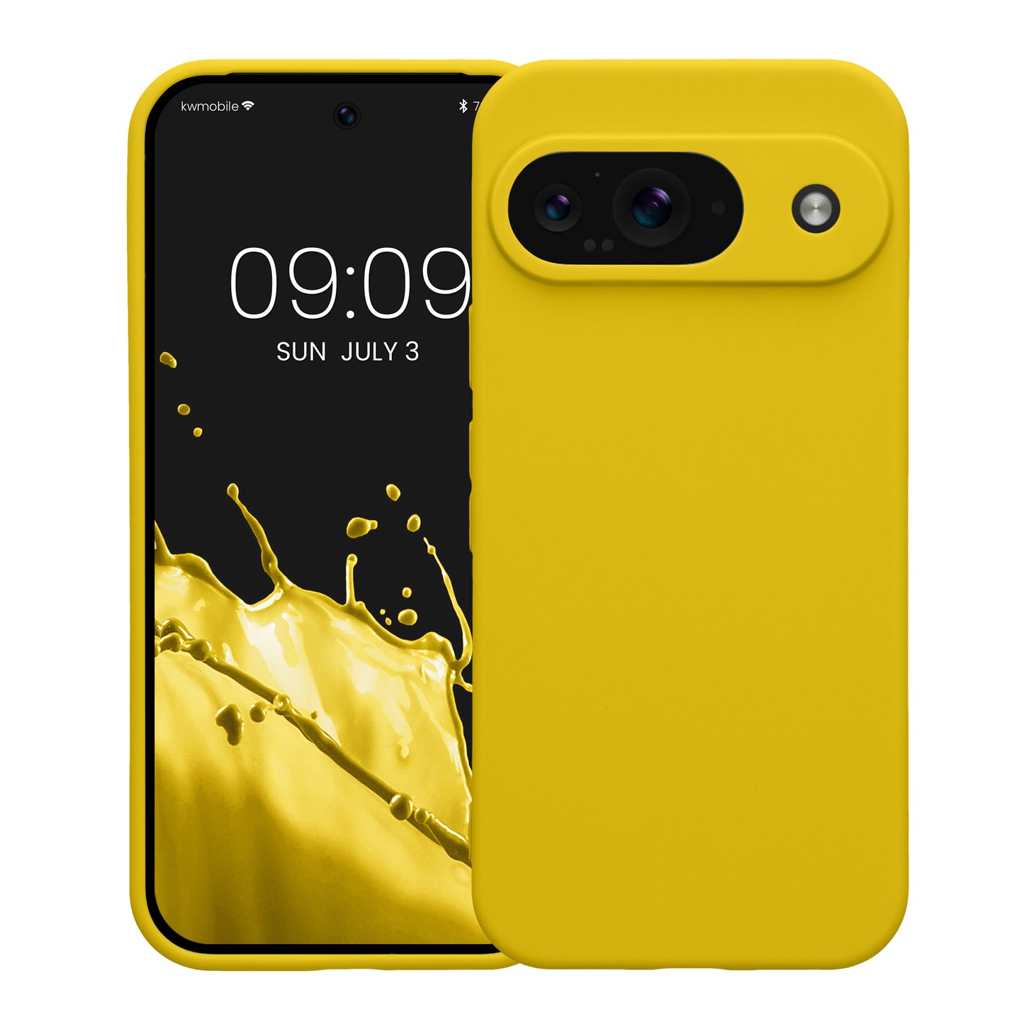 kwmobile Phone Case for Google Pixel 9 Case Soft Mobile Phone Silicone Case Protective Cover