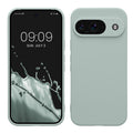 kwmobile Handyhülle kompatibel mit Google Pixel 9 Hülle - Handy Case aus weichem Silikon in Cool Mint Cool Mint  