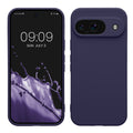 kwmobile Handyhülle kompatibel mit Google Pixel 9 Hülle - Handy Case aus weichem Silikon in Deep Ocean Deep Ocean  