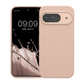kwmobile Silicone Phone Case for Google Pixel 9 / Google Pixel 9 Pro - Wireless Charging Compatible