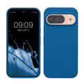 kwmobile Handyhülle für Google Pixel 9 Hülle / Google Pixel 9 Pro Hülle, für Pixel 9 Hülle / Pixel 9 Pro Hülle, für Pixel 9 Case / Pixel 9 Pro Case - Hülle Silikon - kabelloses Laden - Blue Reef Blue Reef  