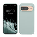 kwmobile Handyhülle für Google Pixel 9 Hülle / Google Pixel 9 Pro Hülle, für Pixel 9 Hülle / Pixel 9 Pro Hülle, für Pixel 9 Case / Pixel 9 Pro Case - Hülle Silikon - kabelloses Laden - Cool Mint Cool Mint  