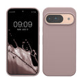 kwmobile Handyhülle für Google Pixel 9 Hülle / Google Pixel 9 Pro Hülle, für Pixel 9 Hülle / Pixel 9 Pro Hülle, für Pixel 9 Case / Pixel 9 Pro Case - Hülle Silikon - kabelloses Laden - Nude Lilac Nude Lilac  