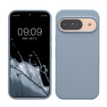 kwmobile Handyhülle für Google Pixel 9 Hülle / Google Pixel 9 Pro Hülle, für Pixel 9 Hülle / Pixel 9 Pro Hülle, für Pixel 9 Case / Pixel 9 Pro Case - Hülle Silikon - kabelloses Laden - Hellblau matt Hellblau matt  
