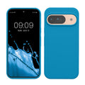 kwmobile Handyhülle für Google Pixel 9 Hülle / Google Pixel 9 Pro Hülle, für Pixel 9 Hülle / Pixel 9 Pro Hülle, für Pixel 9 Case / Pixel 9 Pro Case - Hülle Silikon - kabelloses Laden - Karibikblau Karibikblau  