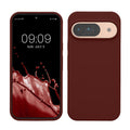 kwmobile Handyhülle für Google Pixel 9 Hülle / Google Pixel 9 Pro Hülle, für Pixel 9 Hülle / Pixel 9 Pro Hülle, für Pixel 9 Case / Pixel 9 Pro Case - Hülle Silikon - kabelloses Laden - Tawny Red Tawny Red  