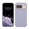 kwmobile Handyhülle für Google Pixel 9 Hülle / Google Pixel 9 Pro Hülle, für Pixel 9 Hülle / Pixel 9 Pro Hülle, für Pixel 9 Case / Pixel 9 Pro Case - Hülle Silikon - kabelloses Laden - Pastell Lavendel Pastell Lavendel  
