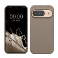 kwmobile Handyhülle für Google Pixel 9 Hülle / Google Pixel 9 Pro Hülle, für Pixel 9 Hülle / Pixel 9 Pro Hülle, für Pixel 9 Case / Pixel 9 Pro Case - Hülle Silikon - kabelloses Laden - Taupe Taupe  