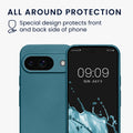 kwmobile Case for Google Pixel 9 - Soft Silicone Cover Protective Case