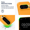 kwmobile Phone Case for Google Pixel 9 Pro XL Case - Soft Phone Silicone Case - Protective Cover