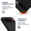 kwmobile Case Compatible with Google Pixel 9 / Pixel 9 Pro - Protective Cover for Wireless Charging