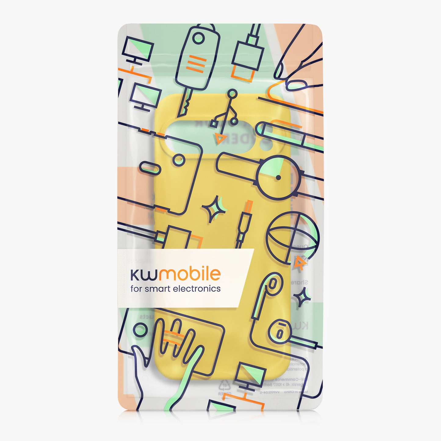 kwmobile Slim Case Compatible with Google Pixel 9 Pro XL Case - Silicone Phone Cover