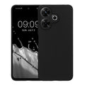TPU Case with Camera Protection for Xiaomi Poco M6 4G in Matte Black