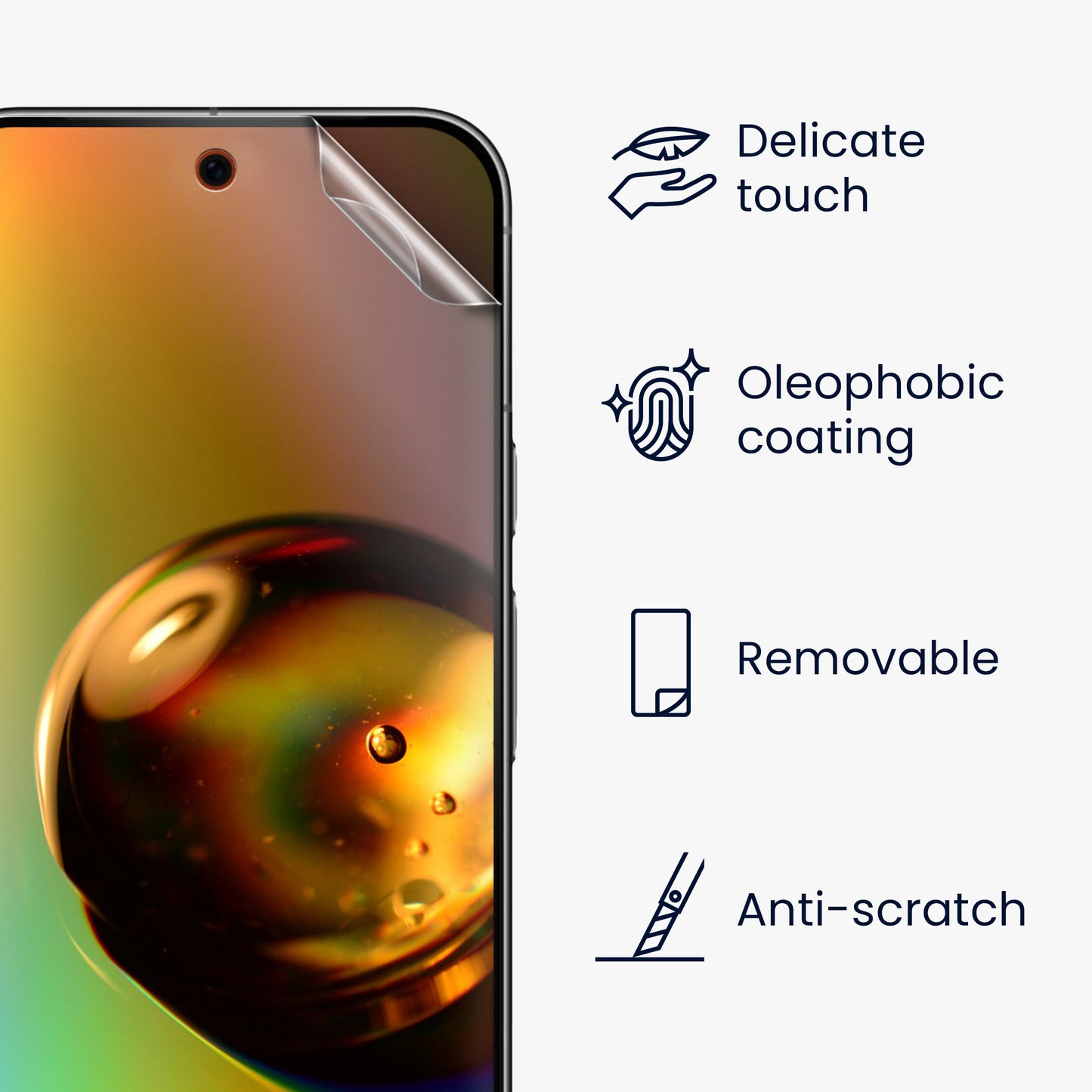 3x Screen Protector Crystal Clear for Google Pixel 10 / Pixel 10 Pro / Pixel 9 Pro