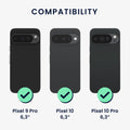 3x Screen Protector Crystal Clear for Google Pixel 10 / Pixel 10 Pro / Pixel 9 Pro