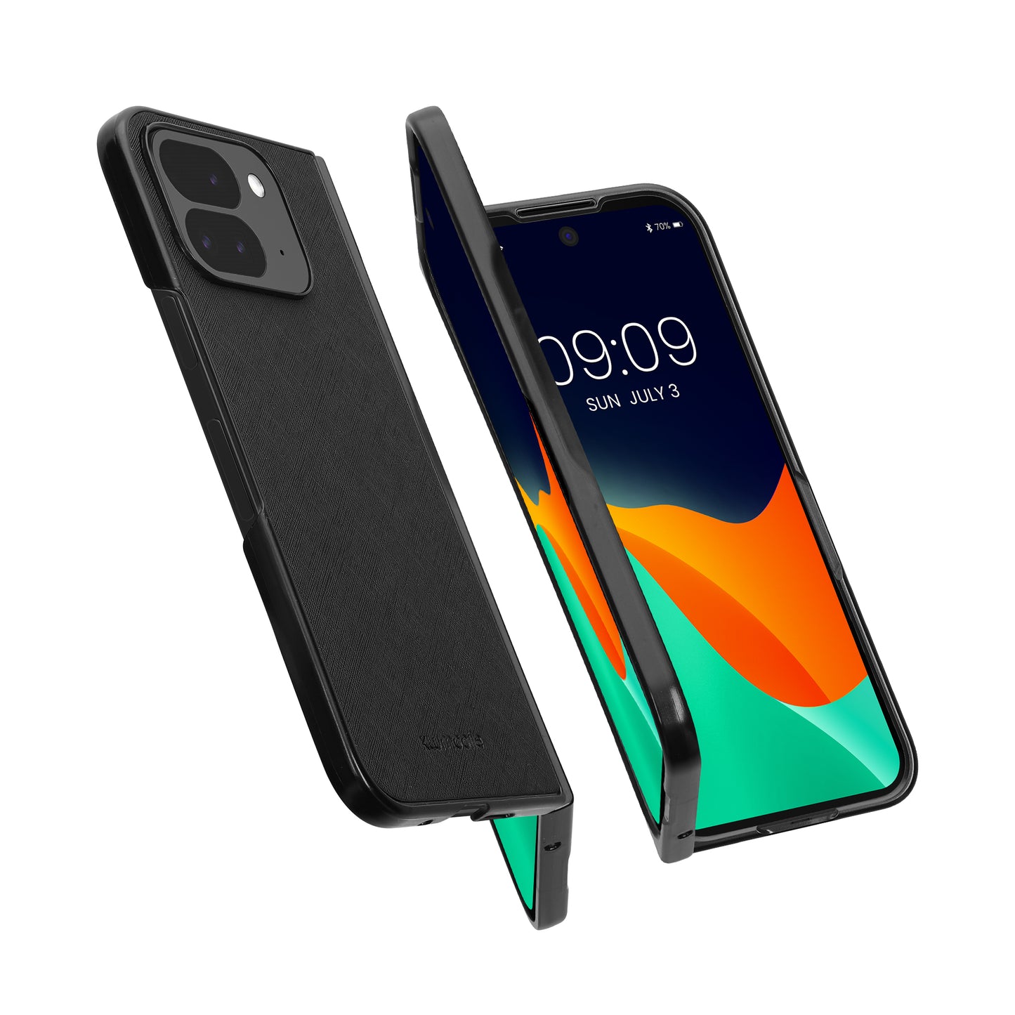 kwmobile Flip Hard Case compatible with Google Pixel 9 Pro Fold - Case for Foldable Phone - Phone Cover