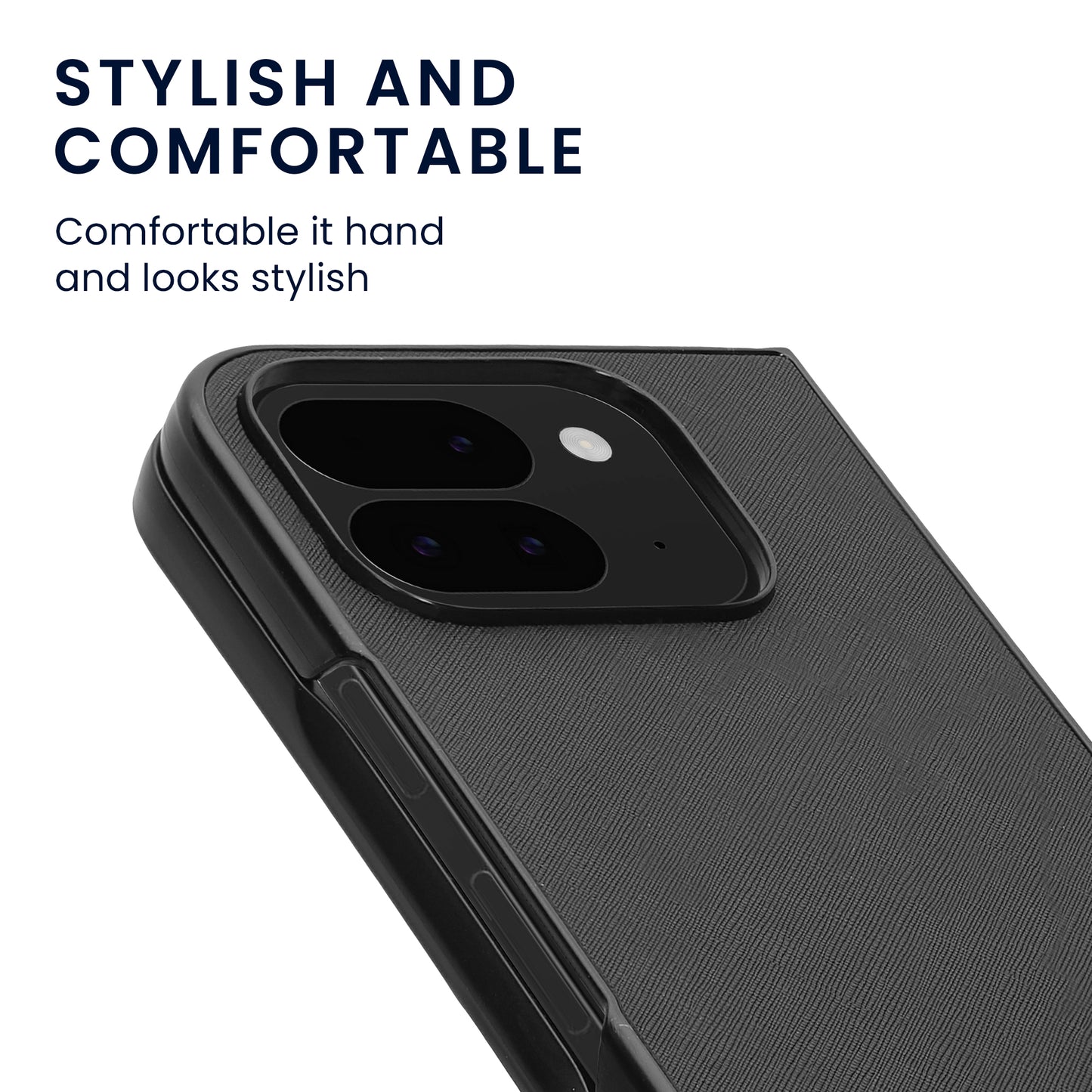 kwmobile Flip Hard Case compatible with Google Pixel 9 Pro Fold - Case for Foldable Phone - Phone Cover