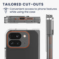 kwmobile Case Compatible with Google Pixel 9 Pro Fold Case Foldable Phone Cover with Frame Robust Cover