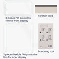 kwmobile Screen Protector for Inside and Outside Compatible with Google Pixel 9 Pro Fold