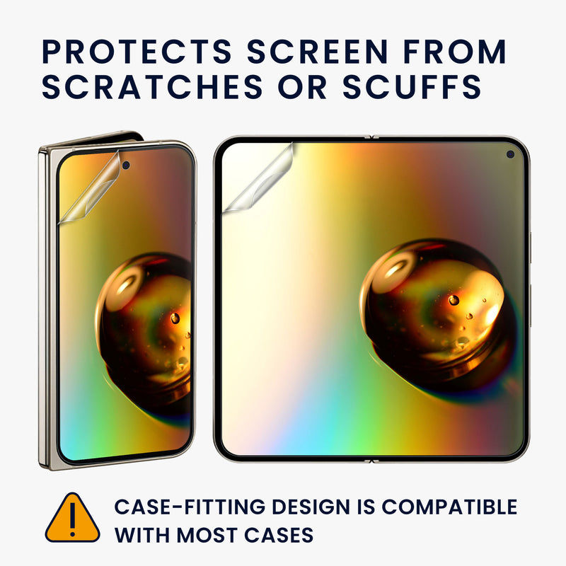 kwmobile Screen Protector for Inside and Outside Compatible with Google Pixel 9 Pro Fold