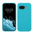 kwmobile Handyhülle für Google Pixel 9a Hülle, für Pixel 9a Case - Hülle Silikon - kabelloses Laden - Cool Glacier Cool Glacier  