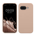 kwmobile Handyhülle für Google Pixel 9a Hülle, für Pixel 9a Case - Hülle Silikon - kabelloses Laden - Altrosa matt Altrosa matt  