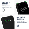 kwmobile Necklace Case compatible with Google Pixel 9a - Cover with Lanyard - Silicone Protective Case