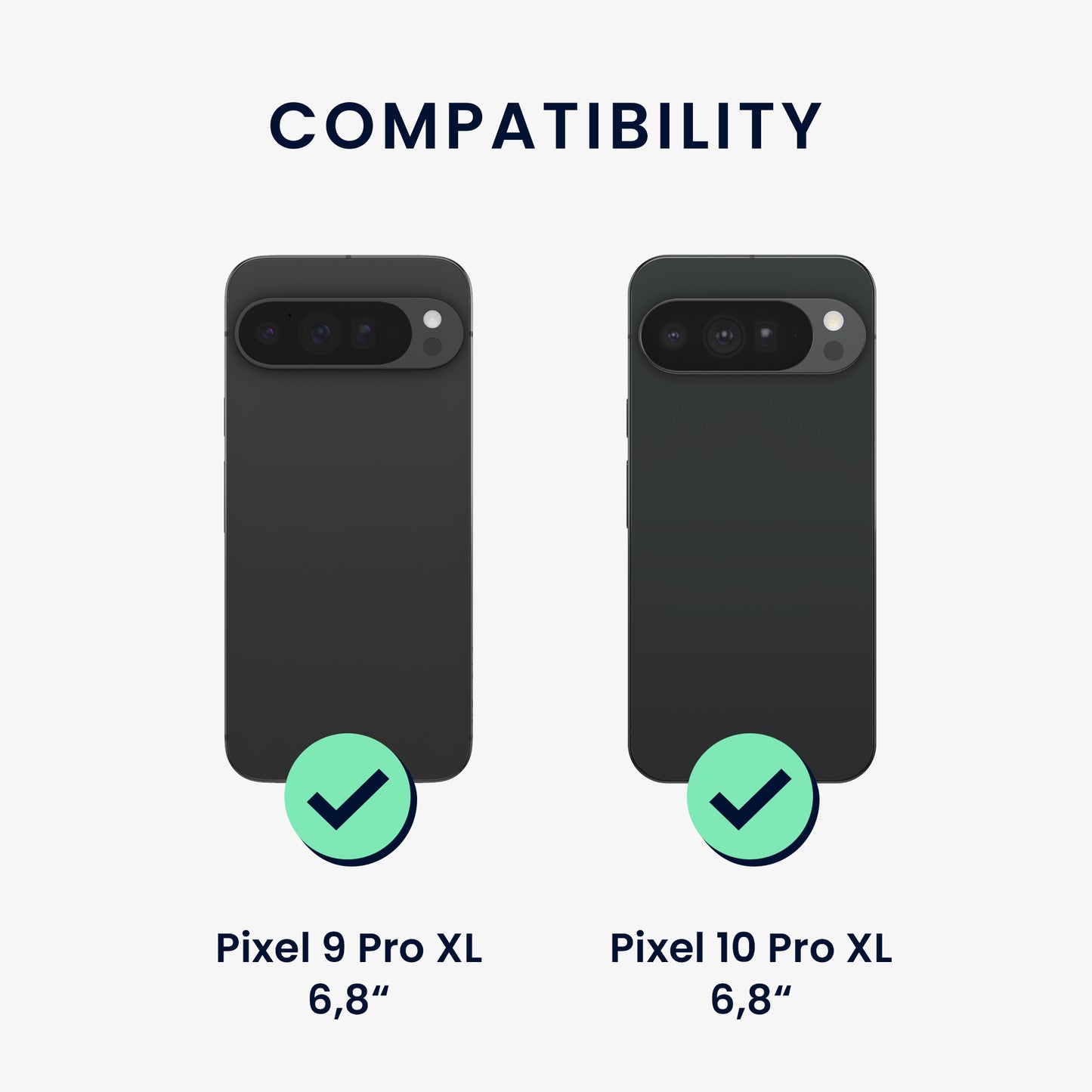 3x crystal clear film for Google Pixel 10 Pro XL / Pixel 9 Pro XL