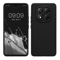 kwmobile Hülle kompatibel mit Xiaomi Redmi Note 14 Pro 5G / Redmi Note 14 Pro+ 5G / Poco X7 Hülle - Silikon Handy Case - Handyhülle weiche Oberfläche - kabelloses Laden - Schwarz Schwarz  