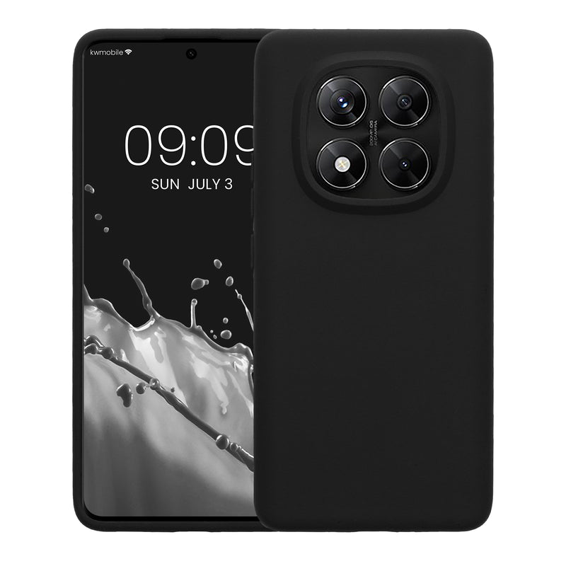 kwmobile Phone Case for Xiaomi Redmi Note 14 Pro 5G / Redmi Note 14 Pro+ 5G / Poco X7 Case - Silicone - Wireless Charging - Protective Cover