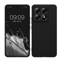 kwmobile Handyhülle kompatibel mit Xiaomi 14T Hülle - Handy Case aus weichem Silikon in Schwarz matt Schwarz matt  