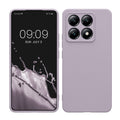 kwmobile Handyhülle kompatibel mit Xiaomi 14T Hülle - Handy Case aus weichem Silikon in Lavendel Lavendel  