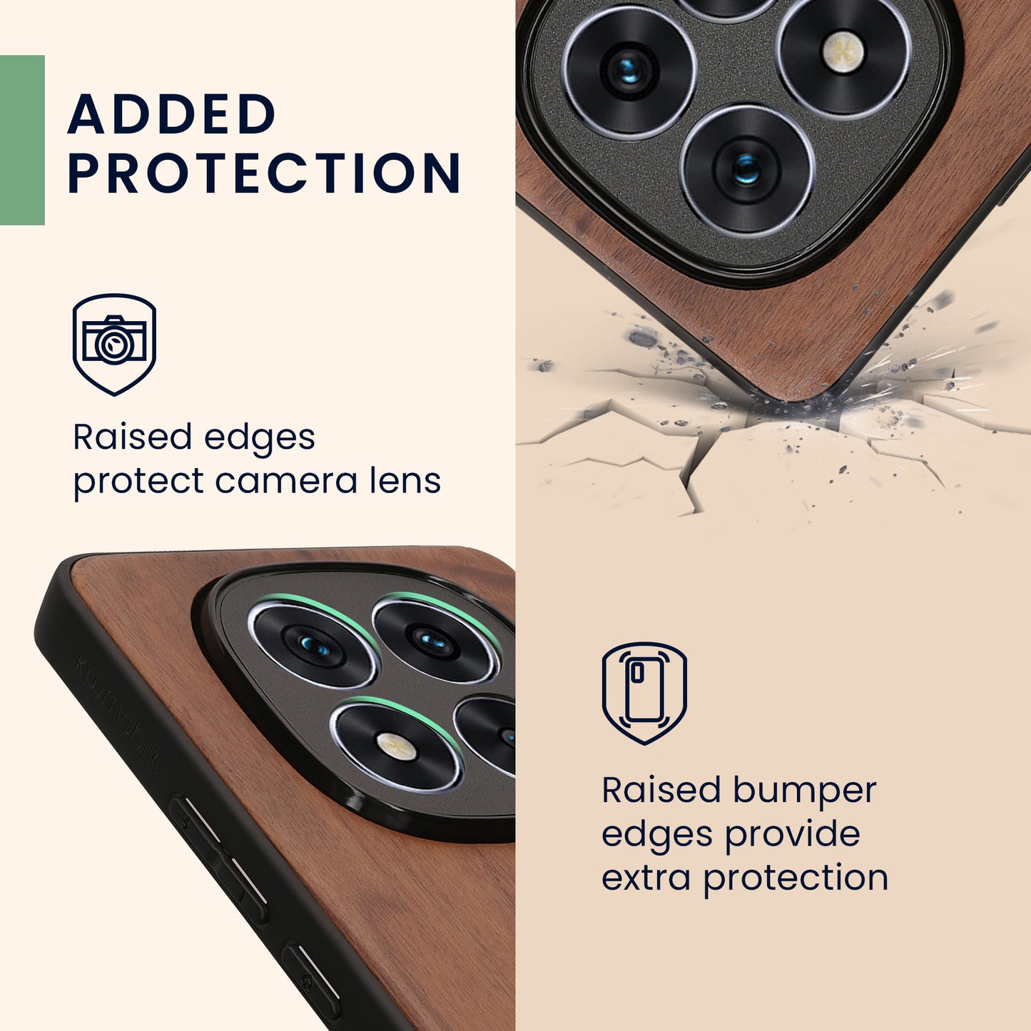 kwmobile Case Compatible with Xiaomi Redmi Note 14 Pro+ 5G / Redmi Note 14 Pro Plus 5G - Phone Cover - TPU Phone Case Compass Vintage