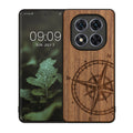 kwmobile Case Compatible with Xiaomi Redmi Note 14 Pro 5G / Poco X7 Case - Phone Cover - TPU Phone Case Compass Vintage
