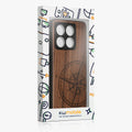 kwmobile Case Compatible with Xiaomi 14T Case - Phone Cover - TPU Phone Case Compass Vintage