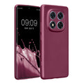 kwmobile Handyhülle kompatibel mit Xiaomi Redmi Note 14 Pro 5G / Poco X7 Hülle - weiche Silikon Case metallisch schimmernd in Metallic Lavendel Metallic Lavendel  