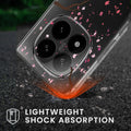 kwmobile Case Compatible with Xiaomi Redmi Note 14 Pro+ 5G / Redmi Note 14 Pro Plus 5G Phone Case - Silicone Case - With Glass Screen Protector