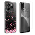 kwmobile Case compatible with Xiaomi Redmi Note 14 5G Phone Cover with Glass Screen Protector