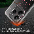 kwmobile Case compatible with Xiaomi Redmi Note 14 5G Phone Cover with Glass Screen Protector