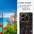 kwmobile Case compatible with Xiaomi Redmi Note 14 5G Phone Cover with Glass Screen Protector