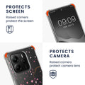 kwmobile Necklace Case compatible with Xiaomi Redmi Note 14 5G Silicone Cover with Lanyard