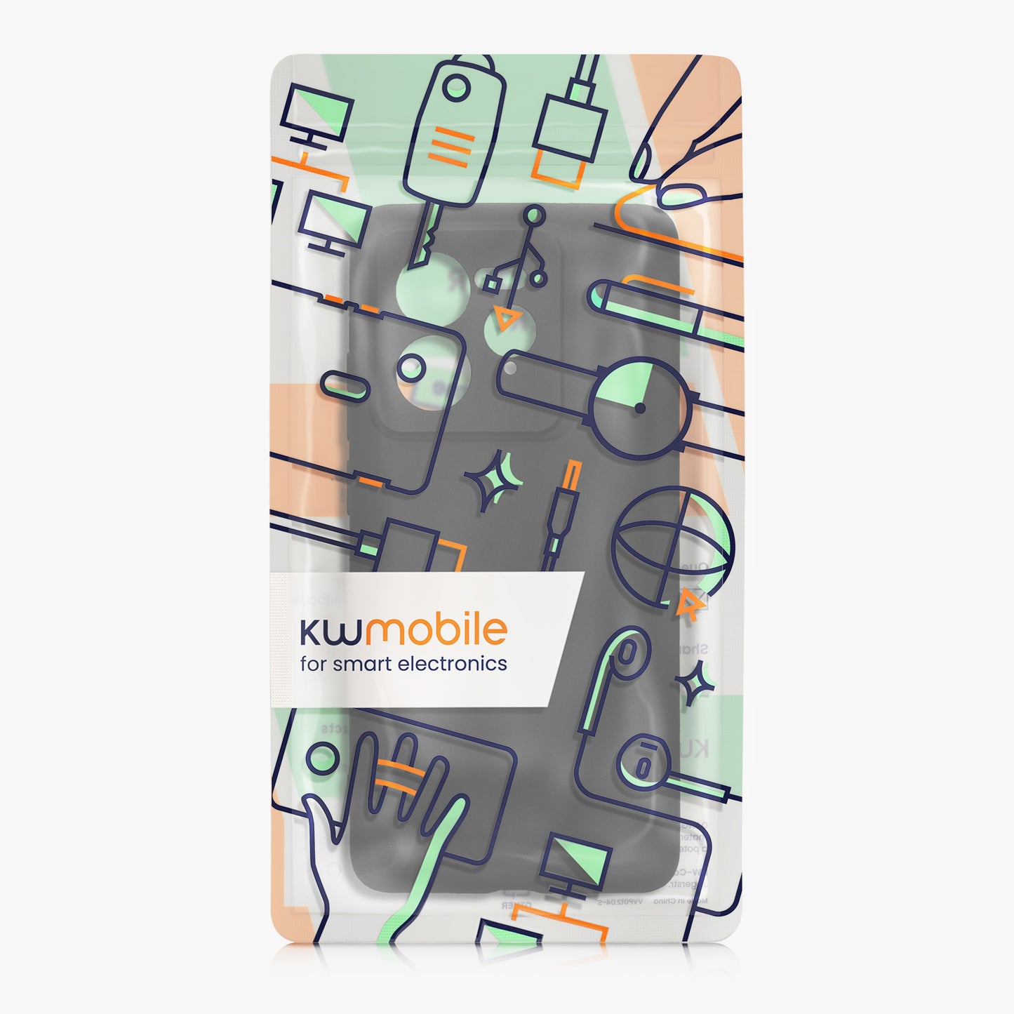 kwmobile Case for Realme GT 7 Pro - Soft Silicone Phone Cover - Protective Case