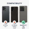kwmobile Case for Realme GT 7 Pro - Soft Silicone Phone Cover - Protective Case