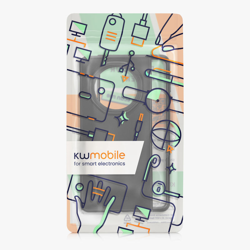kwmobile Flip Hard Case compatible with HONOR Magic V3 - Foldable Phone Cover - Phone Case