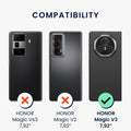 kwmobile Flip Hard Case compatible with HONOR Magic V3 - Foldable Phone Cover - Phone Case