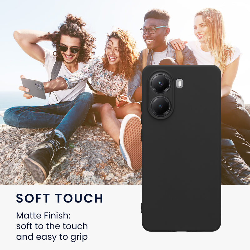 kwmobile Phone Case for Xiaomi Poco X7 Pro 5G Case Silicone Cover Protective Cover