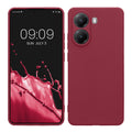 kwmobile Handyhülle kompatibel mit Xiaomi Poco X7 Pro 5G Hülle - Handy Case aus weichem Silikon in Bordeaux Violett Bordeaux Violett  
