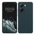 kwmobile Handyhülle kompatibel mit Xiaomi Poco X7 Pro 5G Hülle - Handy Case aus weichem Silikon in Dunkler Schiefer Dunkler Schiefer  