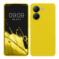 kwmobile Handyhülle kompatibel mit Xiaomi Poco X7 Pro 5G Hülle - Handy Case aus weichem Silikon in Strahlend Gelb Strahlend Gelb  